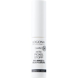 LOGONA Naturkosmetik Active pimple stop, provides quick help with pimples, antibacterial effect, vegan, 6 ml