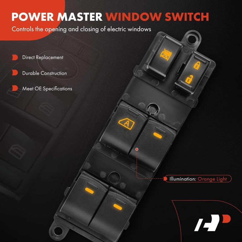 A-Premium Front Driver Side Master Power Window Switch Compatible with