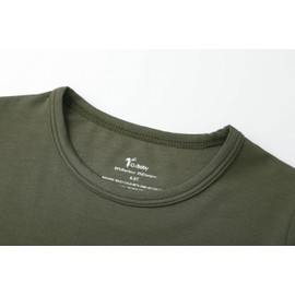 O2 BABY Toddler Pajamas Boys Girls Summer Pajama Set Viscose from Bamboo Baby Pajamas Sleepwear 2-Piece PJS Set Snug fit Sleepwear Top and Shorts for Daily (2-3T, Green)