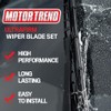 Motor Trend Precision Engineered Wiper Blade - High Performance Aerodynamic