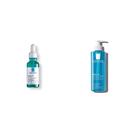 La Roche-Posay Effaclar serum anti imperfecciones  Effaclar Gel Purificante Gel Limpiador Facial para Piel Grasa, 400 ml                              