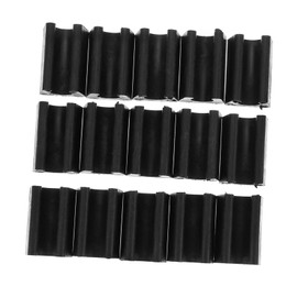 TEHAUX 100pcs Chair Leg Caps Plastic Furniture Feet Cover Non Slip Tube Protectors for Office Chairs Easy Application Durable Design Prevents Dents and Scratches Hard Floors
