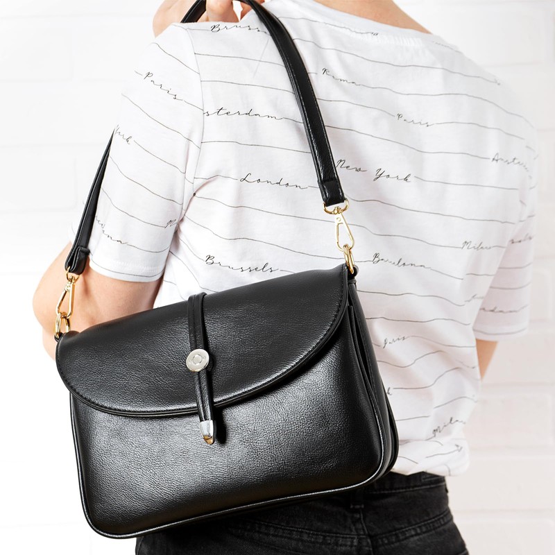 Women's Leather Shoulder Strap for Bags, 48.5 cm Bag Strap