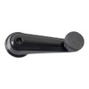 Front Window Crank Handle Set Black Compatible with 1995-2003 Mack