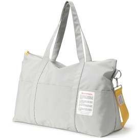 VanFn - Bolsas de lona deportivas para mujer, bolsa de viaje para exteriores, bolsa de fin de semana, bolsa cruzada, mochila ligera para equipaje, bolso de hombro para hombres, serie Scandihome, Gris, Bolsas de viaje