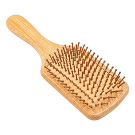 Alnicov Bamboo Hair Brush, Massage Brush, Wooden Hair Brush for Women, Men and Children, Massage Scalp for Thick/Thin/Curly/Dry Hair