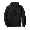 Beast Graphic Tee Pullover Hoodie