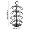ZONADAH Coffee Capsule Holder 360 Rotating Coffee Pod Rack Coffee