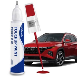 Calypso Red(Y2E) Touch Up Paint for Hyundai-Exact Match–Chips and Nicks Car Paint Scratch Repair Kit Automotive Paint Pen for Accent/Creta/Elantra/TUCSON/SANTA