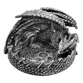 Namvo Dragon Dice Jail Guardian DND Dice Tray Holder for Dice Games such as RPG DND and Other Table Games Dungeons and Dragons Accessories Novelty DM RPG Gift Dragon Statue Decor