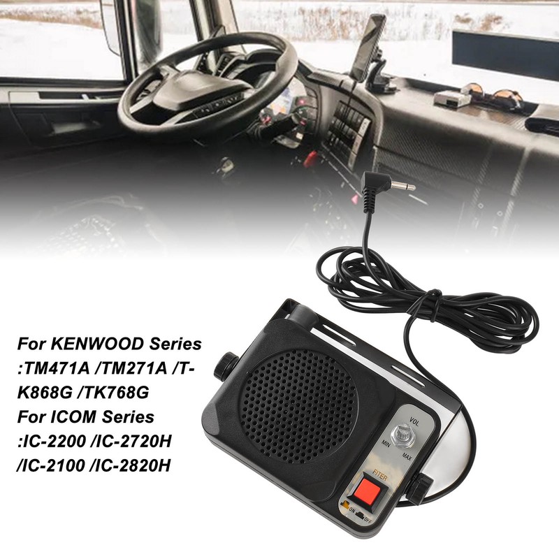 External Speaker Black 8Ω Better Sound Quality Reliable Rugged High