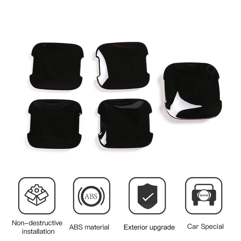PIUGILH Car Door Handle Cup Cover Trim Replacement Compatible with