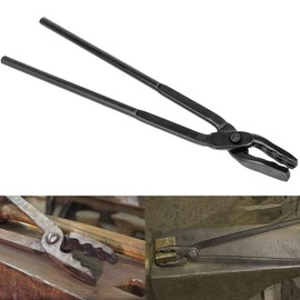 Blacksmith Wolf Jaw Tongs Essential Blacksmithing Utensils Forge Tong for Blacksmiths Handmade Beginners and Professionals (17in, 432mm)