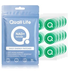 Parches NAD+para mujeres y hombres, parches de bienestar para antienvejecimiento y apoyo energético, con resveratrol, CoQ10, ribósido de nicotinamida,