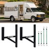 2 Rack Heavy Duty Side Mount Trailer Ladder Rack with