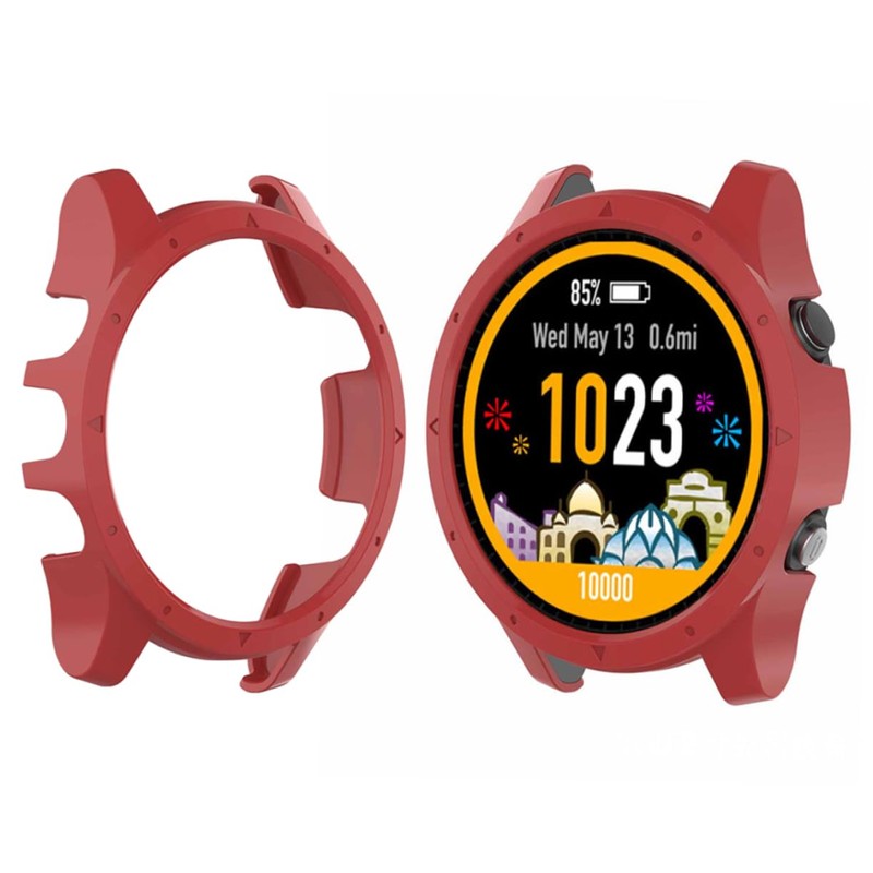 BIUDECO Protective Pc Watch Case Stylish Bumper Cover for Forerunner