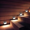 Solar Lights Outdoor Waterproof Deck Light, Solar Stair Lights Outside
