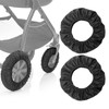 Baby Stroller Wheel Cover Noise Reducing & Anti-Scratch Cart Wheel