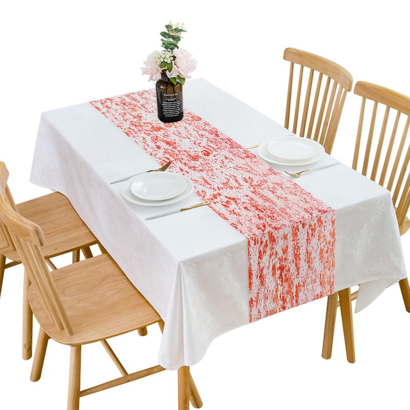 Time to Sparkle Table Runner with Gold Foil 29cm x