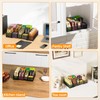 NANAGIFTREE Expandable Snack Organizer, Adjustable Snack Container with 9 Compartments,