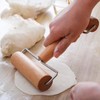 Doppelkopf Wooden Rolling Pin, 2-Piece Double Rolling Pin Set, Rolling