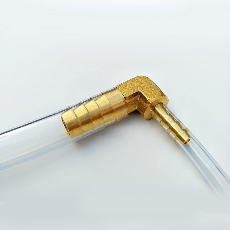 Joywayus Reducer Elbow 1/4" to 1/8" Hose Barb 90 Degree