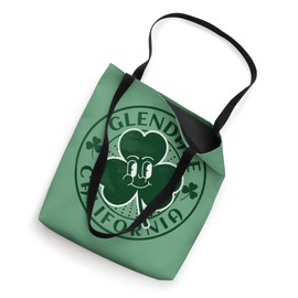 Glendale California Irish Shamrock CA Retro Souvenir Tote Bag