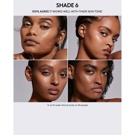 fenty beauty Hydra Vizor Huez Tinted Moisturizer Broad Spectrum Mineral SPF 30 Sunscreen Refill — 6