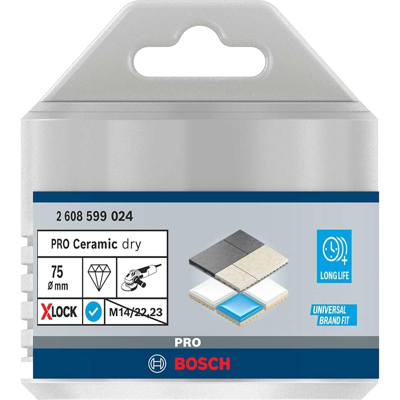 Bosch 1x PRO Multi Material Dry Diamond Core Cutters for