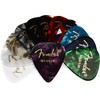 Fender 351 Shape, Celluloid Medley Picks, Pack of 12, Medium