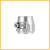 REPAIROCK 4pcs AN10 Hex Car Hose Finisher Clamp Adapter Fitting