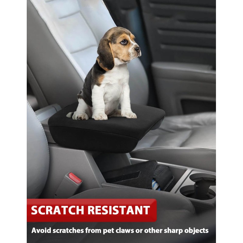 KBH Center Console Armrest Cover for Honda Ridgeline 2006-2014, Polyester