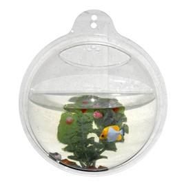 Fish Bubbles - Wall Mounted Acrylic Fish Bowl