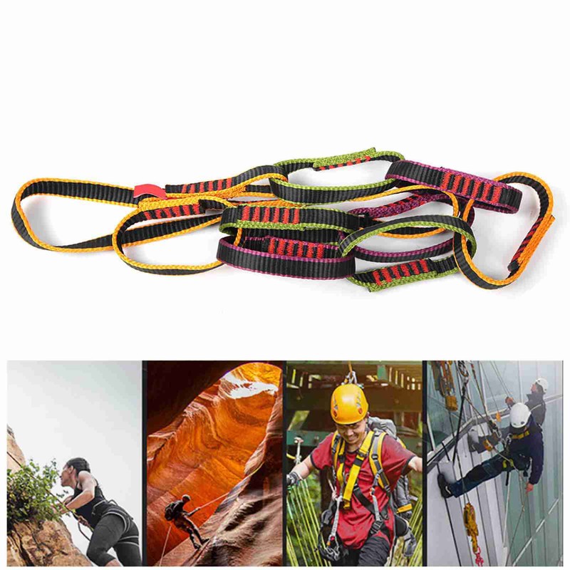 Outdoor Nylon Climbing Equipment Downhill Forming Ring Sling Daisy Chain