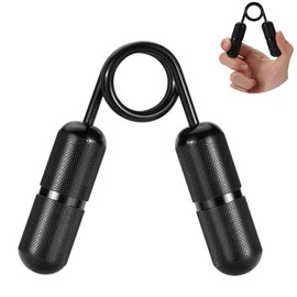 CHEETOP Handheld Metal Fidget Toys, Help Relieve Stress Anxiety, Mini Finger Grip Strengthener, Hand Wrist Grip Strength Rehabilitation Trainer, Relief Muscle Stiffness (Black)