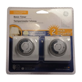 Ge 24-hour Plug-in Basic Timer