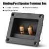 Speaker Terminal Box, Acoustic Components for HiFi Speaker 2 Copper