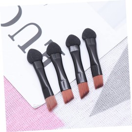 FOMIYES 60pcs Makeup Brush Double-sided Eye Shadow Sponge Portable Eye Shadow Brush Women Cosmetics Blender Travel Makeup Tool