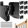 8 Pair 30° Deck Railing Bracket Stair Connector Stainless Steel