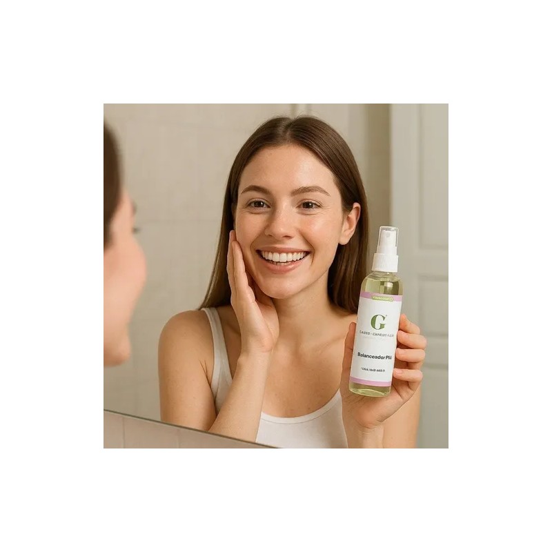 Tónico Balanceador Ph Con Agua De Rosas Para Rostro