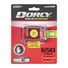 Dorcy 41-4337 650-Lumens LED USB Rechargeable Motion-Activated Headlamp, Red