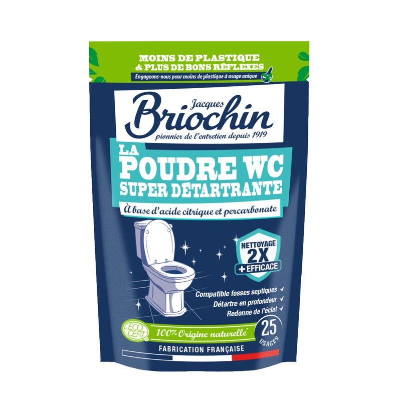 Jacques Briochin - Toilet Powder Super Descaler - 500g Ecocert
