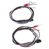 2 Pcs Driver Passenger Side Tow Mirrors Wiring Harness Running