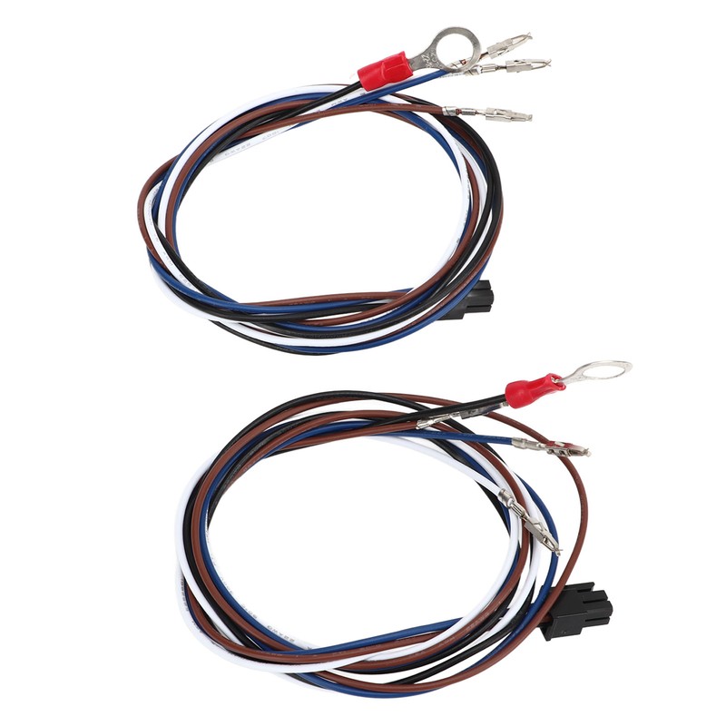 2 Pcs Driver Passenger Side Tow Mirrors Wiring Harness Running