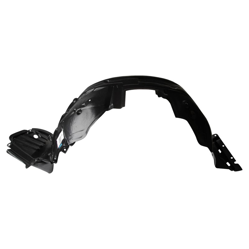 TRQ Front Right Inner Fender Liner Black Passenger Side Compatible