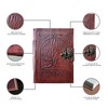 M&N Handmade Tree of Life Embossed Tanned Leather Journal, Notebook,