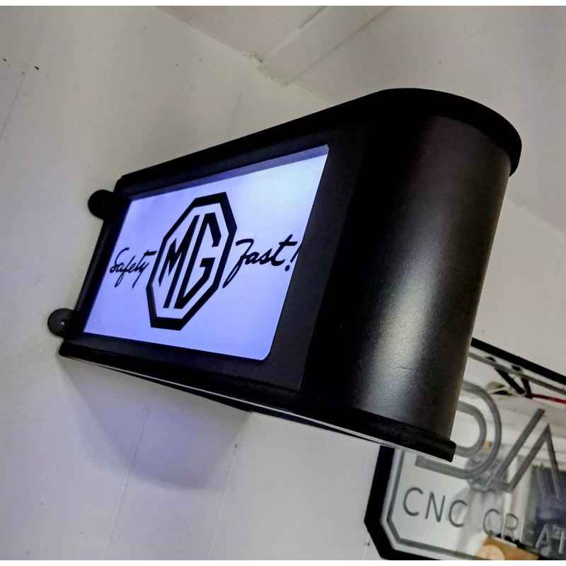 MG Auto Dealer LED Lighted Sign Replica With Remote