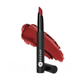 Cosmetics Matte Attack Lipstick for Women | Transferproof & Smudgeproof | Lasts upto 12hrs | Enriched With Jojoba Oil | 2gm - Maroon Vibe