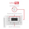 UltraPro 24hr Digital Bar Outlet Timer, 1-Polarized Timer Outlet, 2