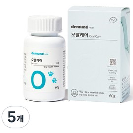 Dr. Mune Oral Care Dog and Cat Oral Nutrition 60 Servings, 5 Pieces, Oral Tartar Management / 닥터뮨 오랄케어 강아지 고양이 구강 영양제 60회분, 5개, 구강치석관리